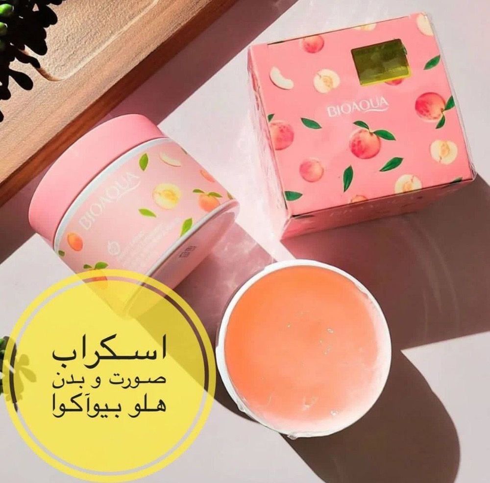 اسکراب هلو صورت و بدن