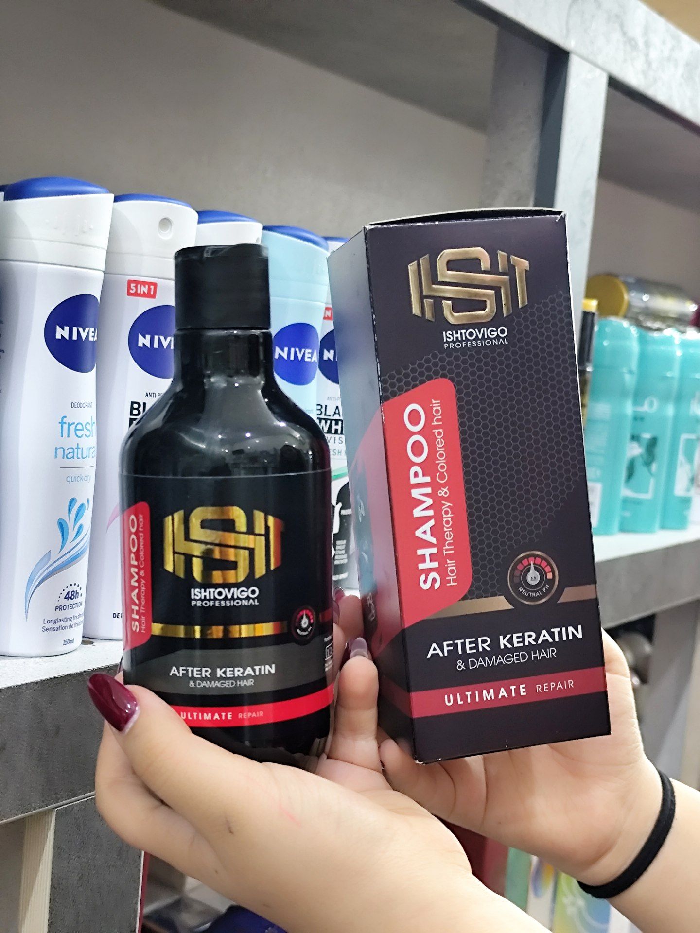 شامپو  اشتوویگو  فری سولفات  Ishtovigo