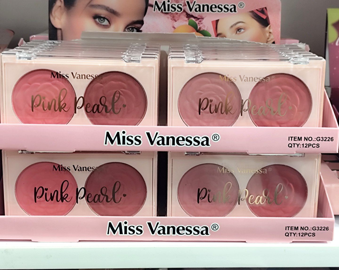 رژگونه دوتایی  Miss Vanessa