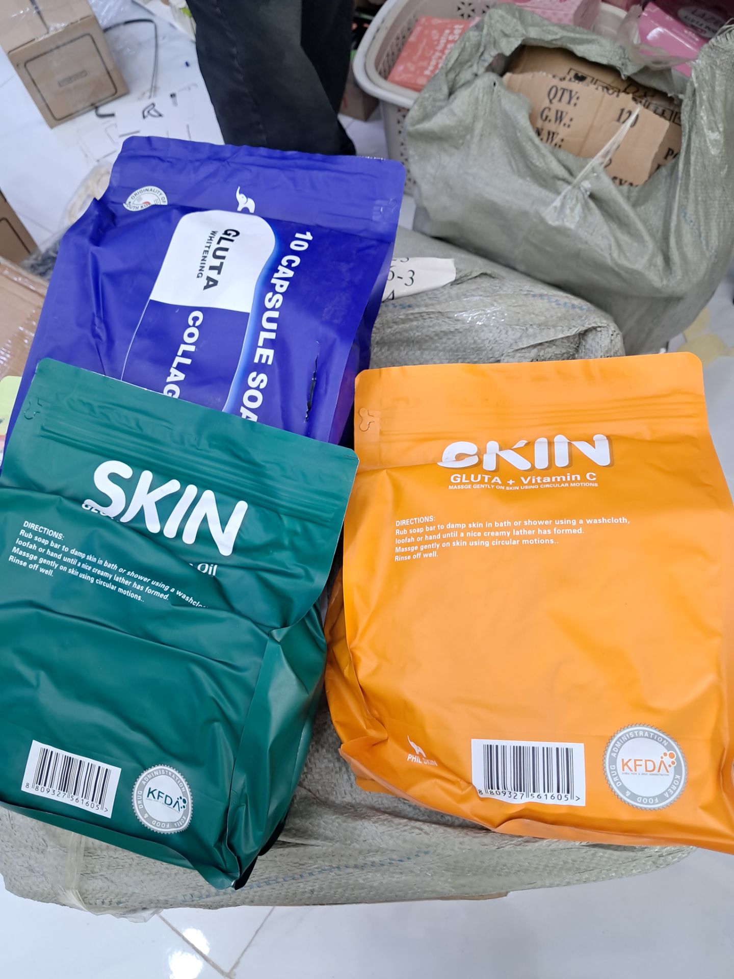 صابون کپسولی گلوتاتیون